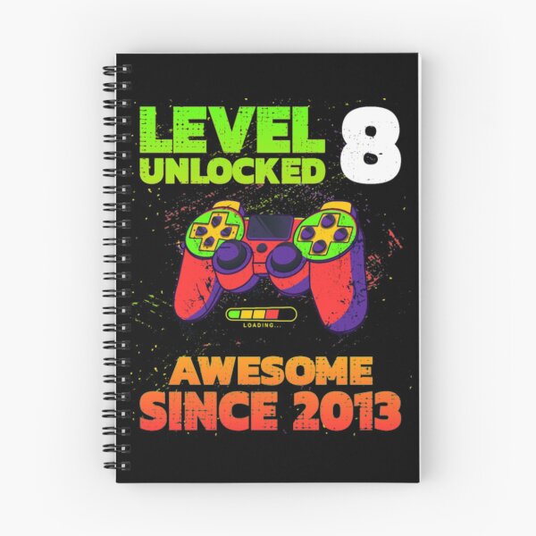 Item preview, Level 8 Unlocked Awesome Since 2013 Birthday designed and sold by holidaysdung.