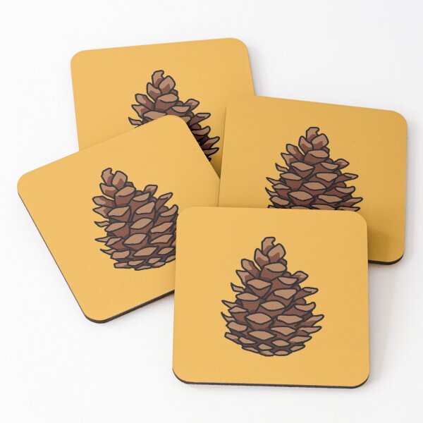 Item preview, Pinecone Cute Nature Cartoon designed and sold by PastelDumpster.