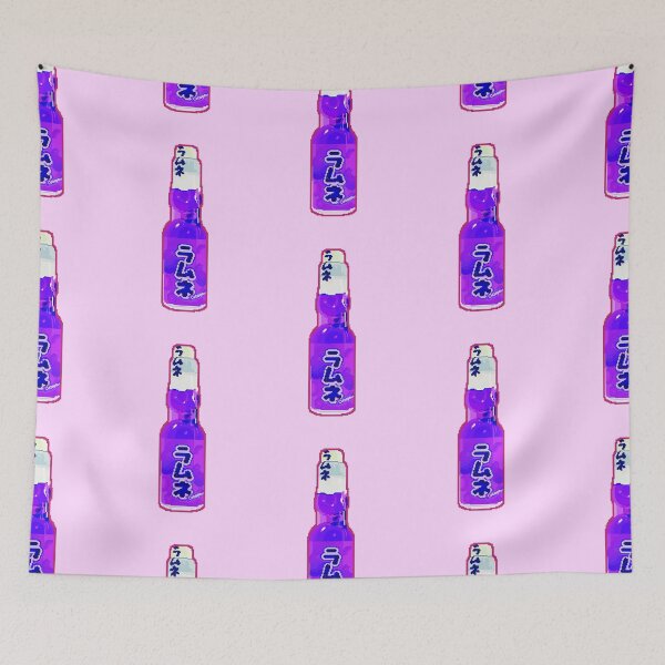 Artikelvorschau, Ästhetische Traube Ramune japanische Soda-Pixel-Kunst entworfen und verkauft von saffl0wer.
