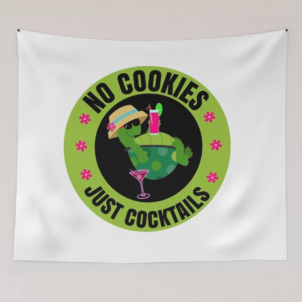 Item preview, no cookies just cocktails  designed and sold by dionysusgk555.