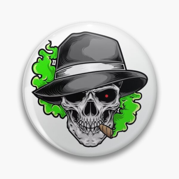 Item preview,  Skull and Green Hair - Skull - Fear - Halloween designed and sold by rahman-7.