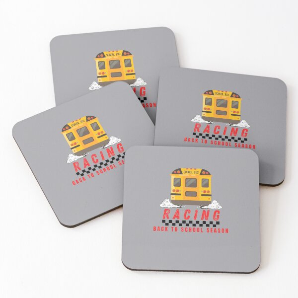 Item preview, Racing Back to School Season School Bus designed and sold by CarantinedChaos.