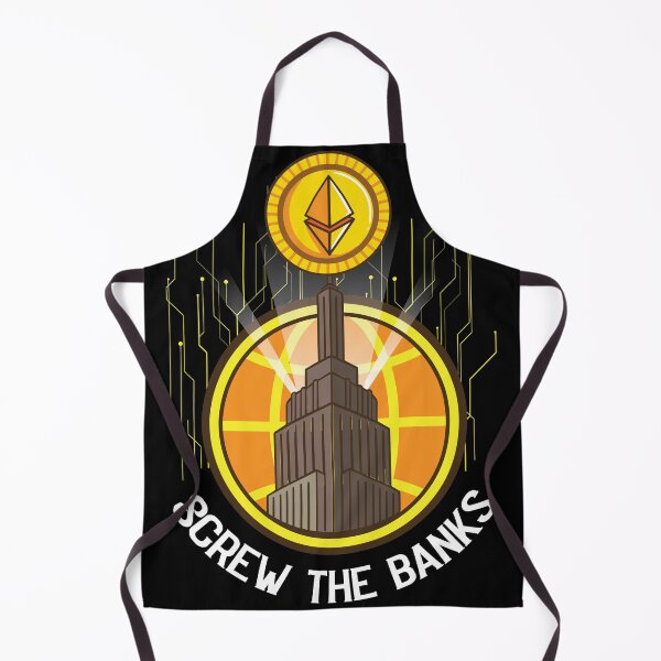 Item preview, Screw the Banks FunnyCrypto Hodl BTC Blockchain Etherum designed and sold by Rzelemenz.
