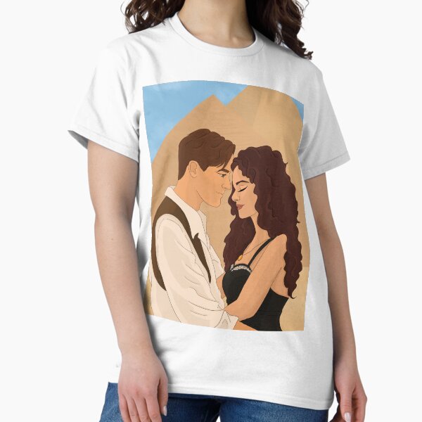 Vista previa del artículo con la obra «rick y evie», diseñado y vendido por iwillnotbepaged.
