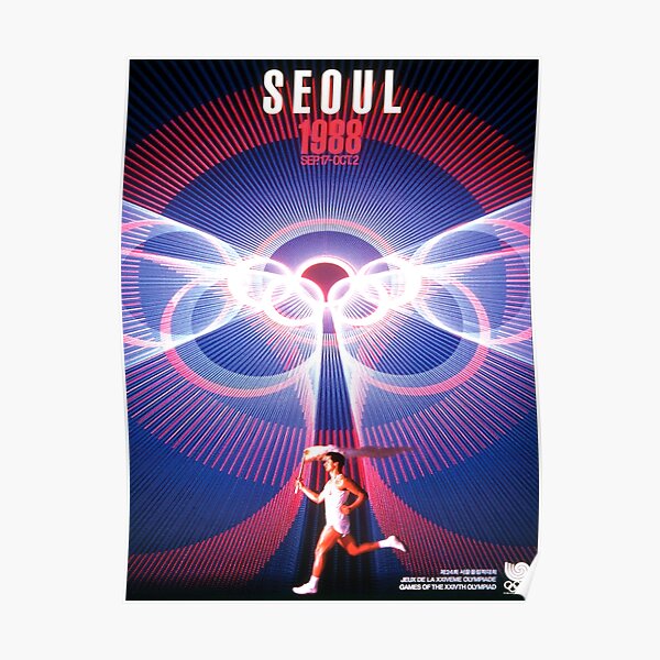 Olimpic Seoul 1988 Poster