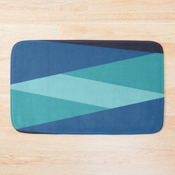 Item preview, Geometric shades of blue designed and sold by thayartstudio.