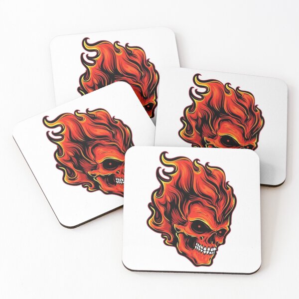 Item preview, Red Skull - Skull - Fear - Halloween designed and sold by rahman-7.