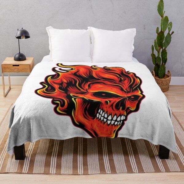 Item preview, Red Skull - Skull - Fear - Halloween designed and sold by rahman-7.
