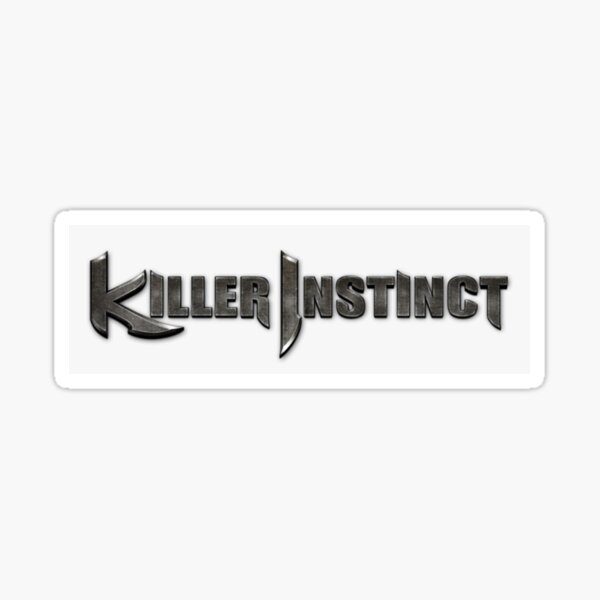 "Killer Instinct " Sticker for Sale by uysgerald84 Redbubble
