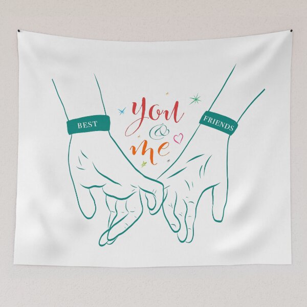 Item preview, You & me : best friends forever designed and sold by ns-dot-design.