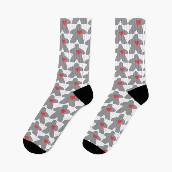 Item preview, Meeple love - Grey designed and sold by emilyRose3.