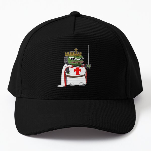 Rare Pepe Knight's Templar Baseball Cap