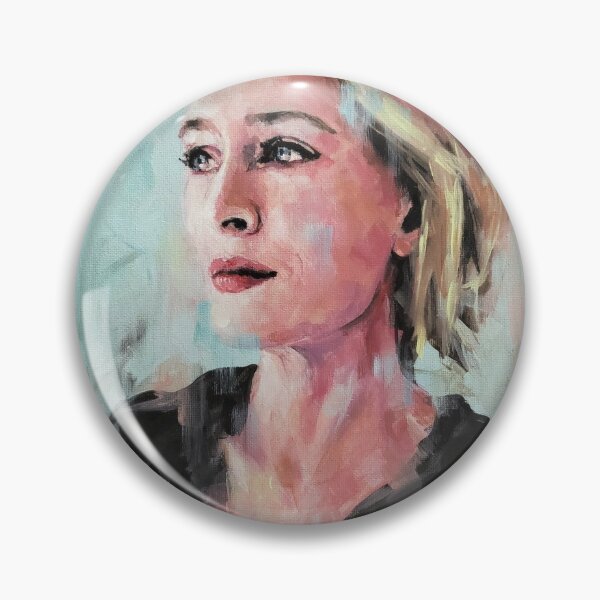 Item preview, Gillian Anderson Portrait Original Painting designed and sold by storybycorey.
