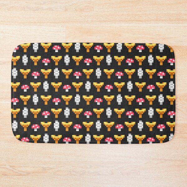 Item preview, Pixel Mushroom Pattern designed and sold by Hankonen.