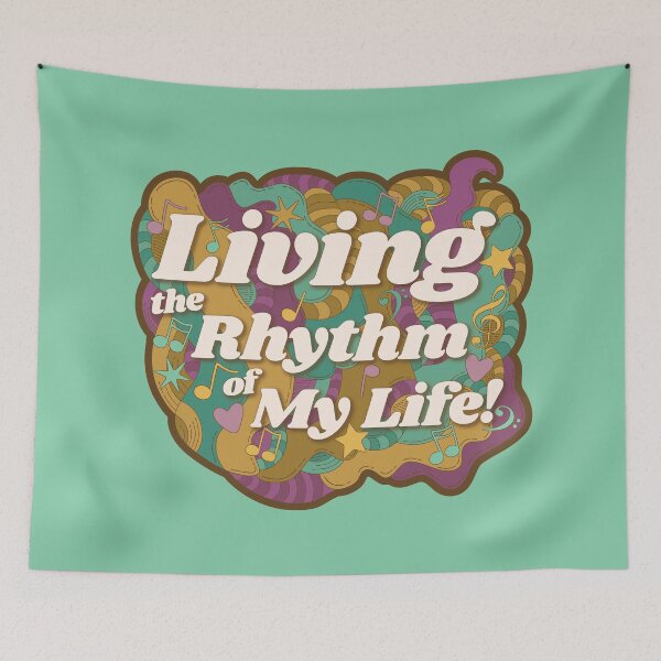 Item preview, Living the Rhythm of My Life!  designed and sold by aZillionLines.