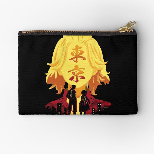 Tokyo Revengers Mikey and Draken Zipper Pouch