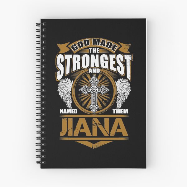 Item preview, Jiana Name T Shirt - God Found Strongest And Named Them Jiana Gift Item Tee designed and sold by ymaszcarme.