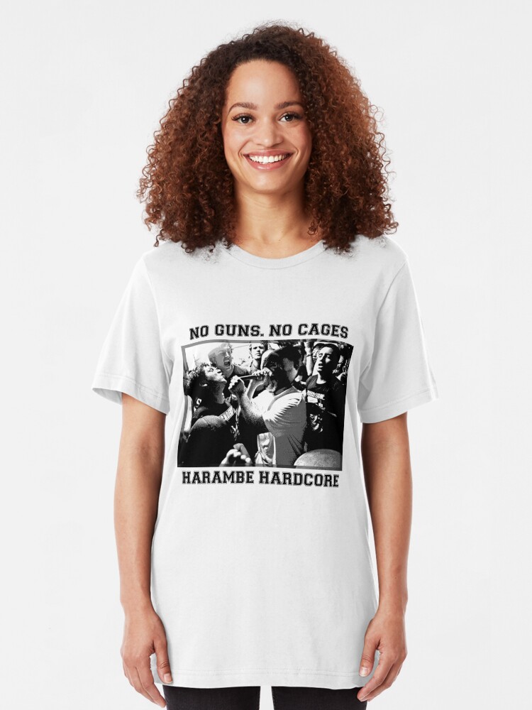 harambe hardcore t shirt