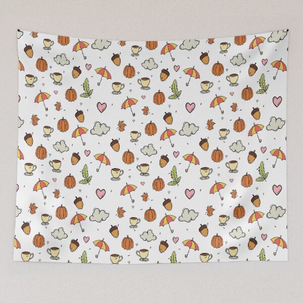 Item preview, Autumn Pattern designed and sold by spaceopy.