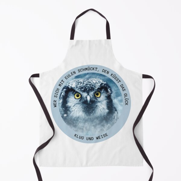 Item preview, Those who adorn themselves with owls kiss happiness designed and sold by Bernsteinhaus.