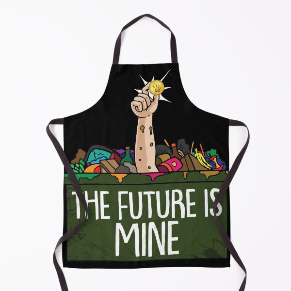 Item preview, The Future is mine Crypto Miner Hodl BTC Blockchain Bitcoin  designed and sold by Rzelemenz.
