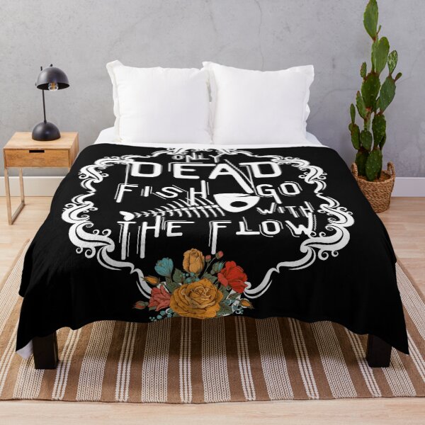Item preview, Only dead fish go with the flow designed and sold by patricke116.