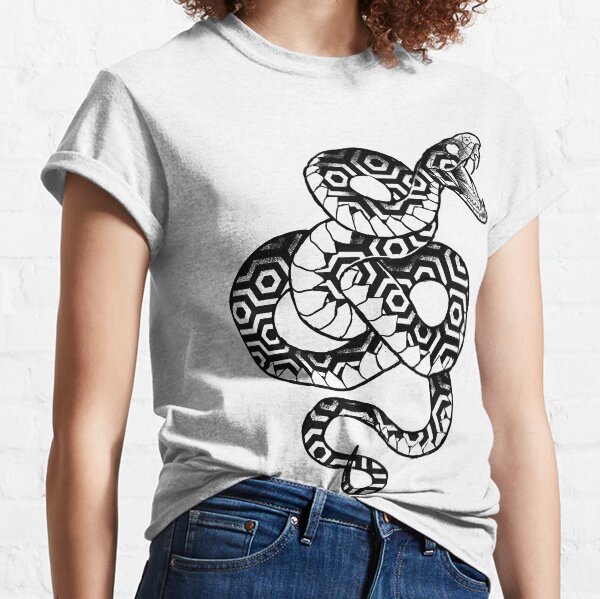 Geometric Snake Classic T-Shirt