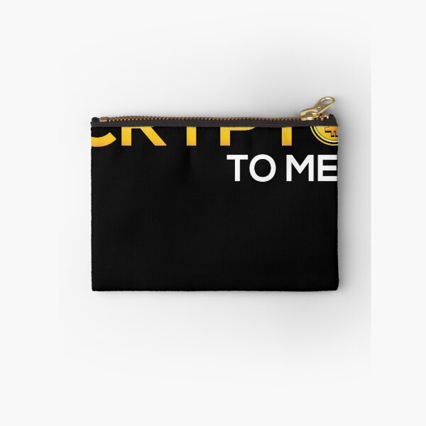 Item preview,  Talk Crypto to me Funny Crypto Hodl BTC Blockchain Bitcoin  designed and sold by Rzelemenz.