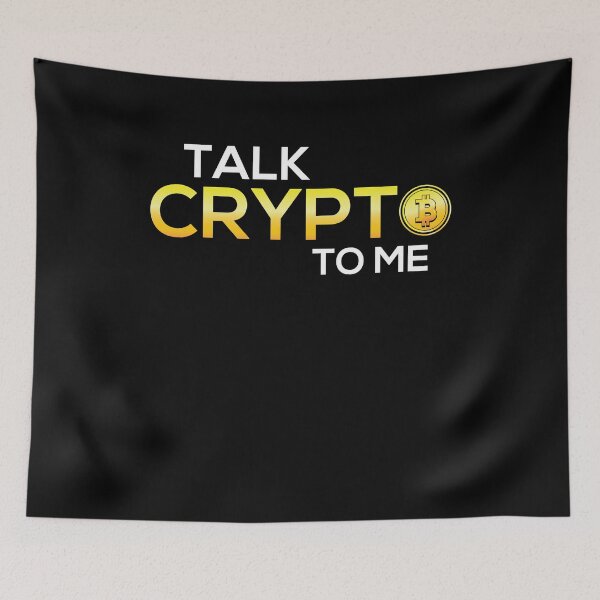 Item preview,  Talk Crypto to me Funny Crypto Hodl BTC Blockchain Bitcoin  designed and sold by Rzelemenz.