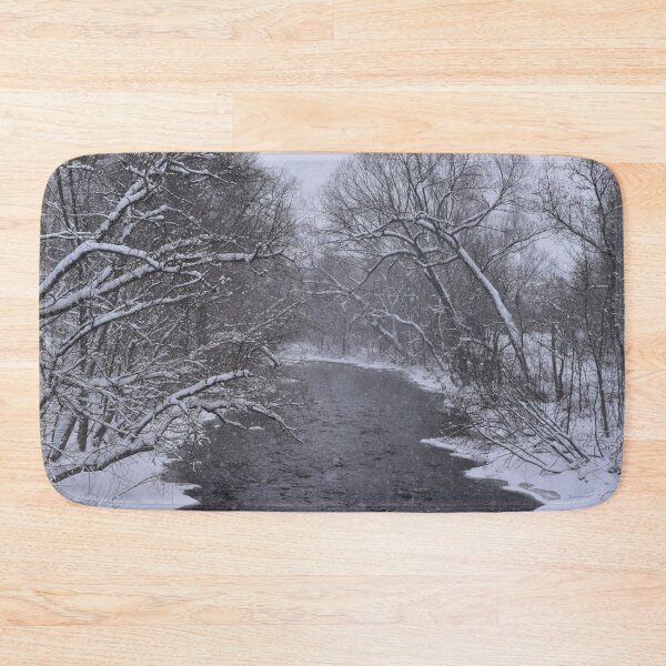 Item preview, Rivière La Pêche in Winter designed and sold by GrannysGarage.