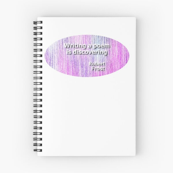 Item preview, Writing a poem is discovering Robert Frost designed and sold by OleKurmudgeon.