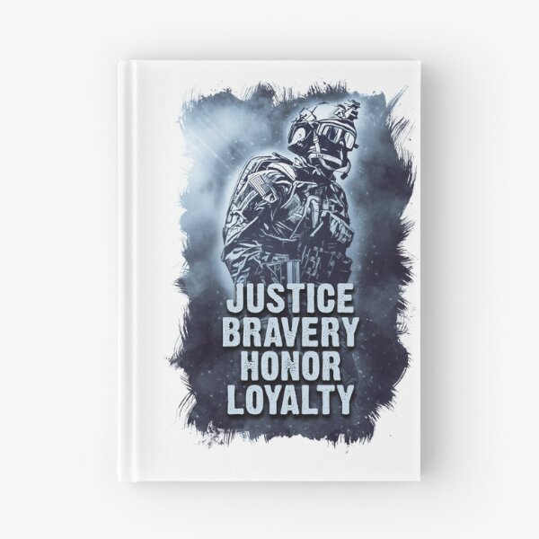 Item preview, Justice Bravery Honor Loyalty designed and sold by Naumovski.