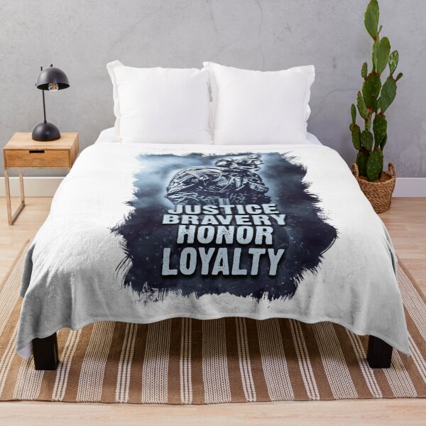 Item preview, Justice Bravery Honor Loyalty designed and sold by Naumovski.
