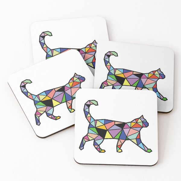 Item preview, Geometric Cat designed and sold by Arketip.