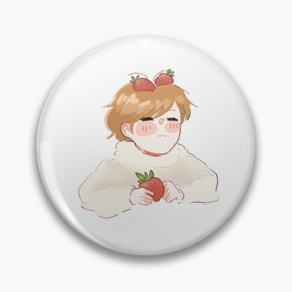 Item preview, strawberry cat designed and sold by iwa bean.