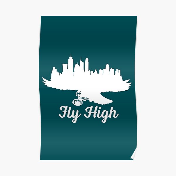 Philadelphia Sports Teams Poster, Philadelphia Eagles, Flyers, 76ers, –  McQDesign