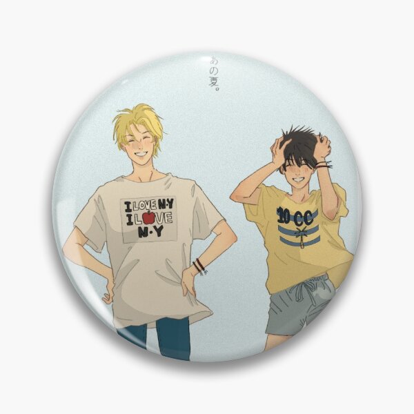 Item preview, ash & eiji banana fish redraw designed and sold by iwa bean.