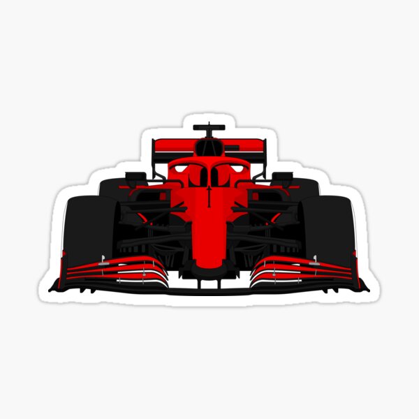 Aperçu de l'œuvre F1 car Red créée et vendue par VenZolic.
