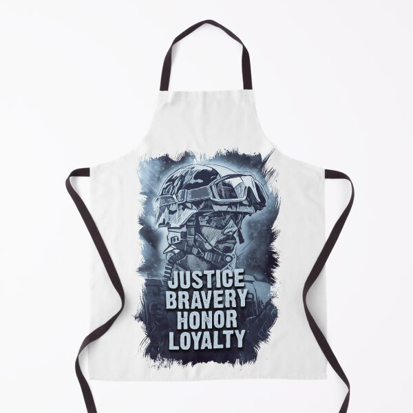 Item preview, Justice Bravery Honor Loyalty Warriors Code of Conduct designed and sold by Naumovski.