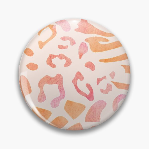 Item preview, Orange Watercolor Animal Print Pattern designed and sold by Mint-Rose.