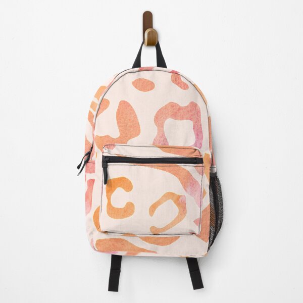 Item preview, Orange Watercolor Animal Print Pattern designed and sold by Mint-Rose.