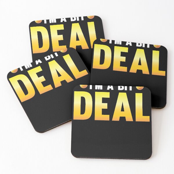 Item preview, I m A bit Deal Funny Crypto Hodl BTC Blockchain Bitcoin  designed and sold by Rzelemenz.