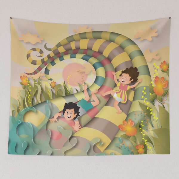 Item preview, Magical water slide designed and sold by ArtCarollina.