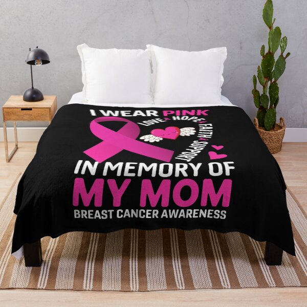 Item preview, I Wear Pink In Memory Of My Mom Breast Cancer Awareness designed and sold by Best Designer.