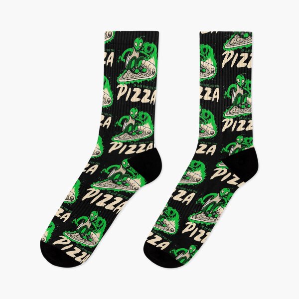 Aperçu de l'œuvre Alien juste ici pour la pizza surf créée et vendue par LadySaltwater.