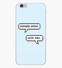 Vinilo o funda para iPhone Seaweed Brain y Wise Girl