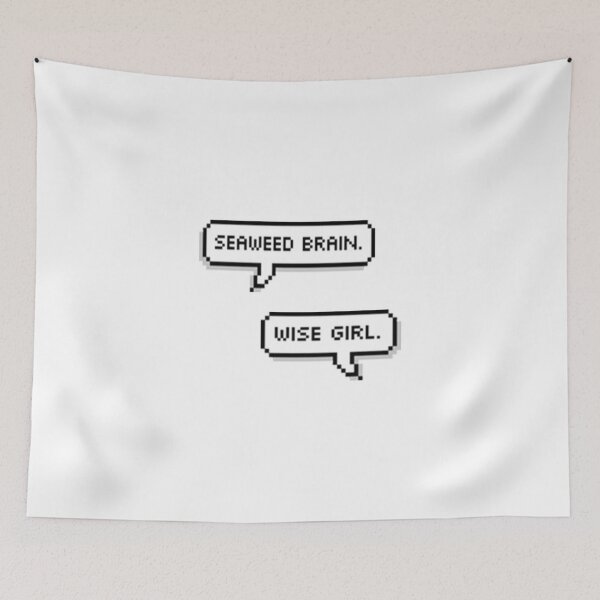 Item preview, Seaweed Brain and Wise Girl designed and sold by StormysSeas.