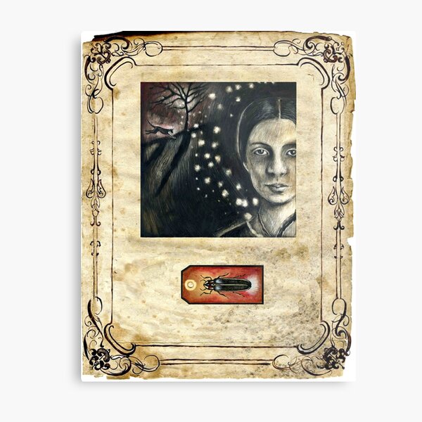 Emily Dickinson Metal Print