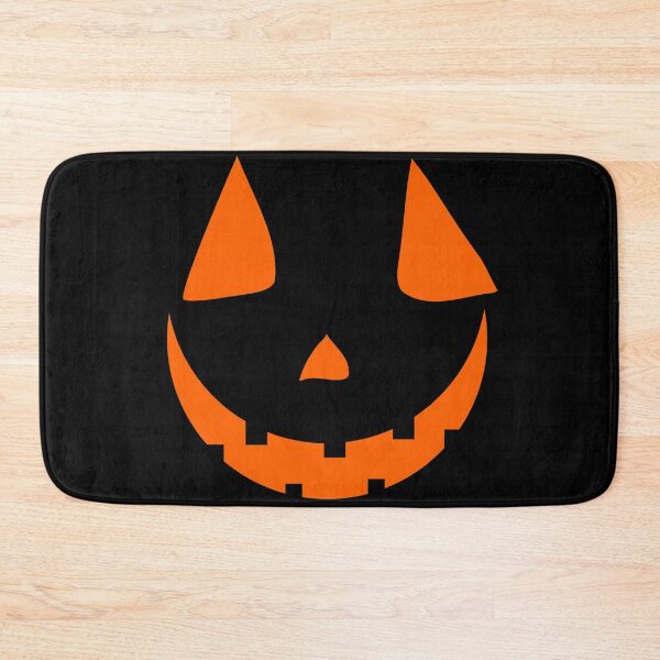 Item preview, Halloween Pumpkin Face Orange designed and sold by I Love Space.