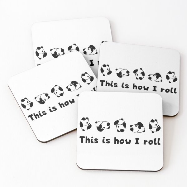 Item preview, This is how I roll Panda designed and sold by ArtbyPau.